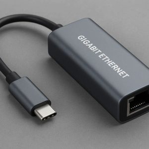 25 Type C to Ethernet Adapter Gigabit Network for Laptops Tablets